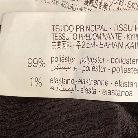 NWT. Zara Black Combination Lace Maxi Dress. Size S. - Picture 10 of 11